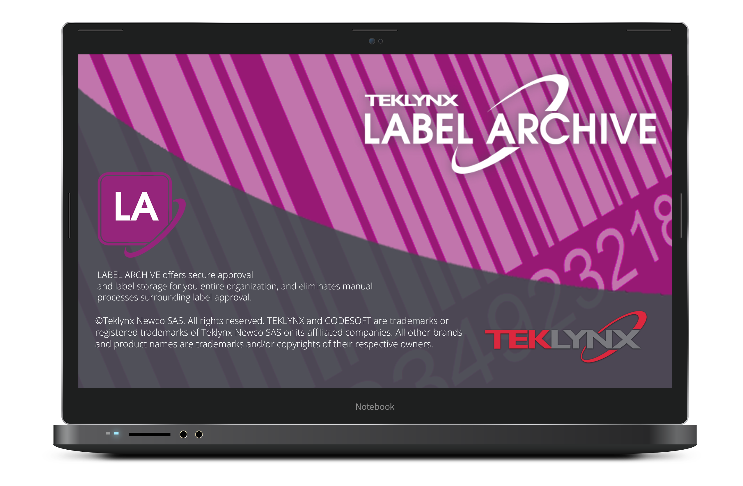 LABEL ARCHIVE Splash Mock